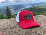 To The Top Patch Hat - Red/White