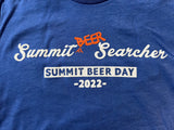 SBD22 Summit Beer Searcher Tee - Heather True Royal