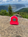 To The Top Patch Hat - Red/White