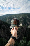 Peaksss Leather Patch Hat - Camo