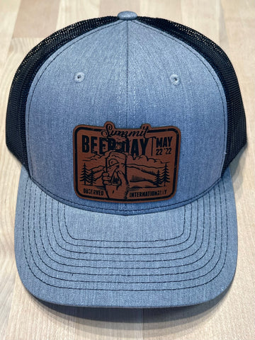 Summit Beer Day Leather Patch Hat